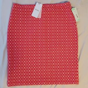 Leota Pencil skirt size Large NWT